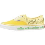 Vans Autentiska Sesame Street Sneakers Yellow, Dam