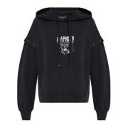 AllSaints Sweatshirt Inksnts Amphia Black, Dam