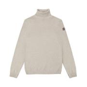 Colmar Grå Cashmere Blandad Turtleneck Sweater Gray, Herr