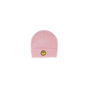 Barrow Rosa Stickad Logo Beanie Mössa Pink, Unisex