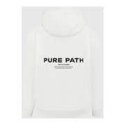 Pure Path Signature Hoodie Herr Off-White White, Herr