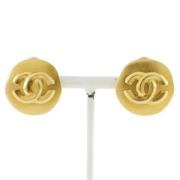 Chanel Vintage Pre-owned Metall chanel-smycken Yellow, Dam