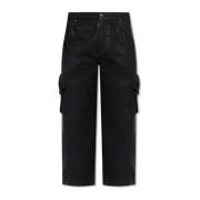 Amiri Byxor med fickor Black, Herr