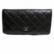 Chanel Vintage Pre-owned Laeder plnbcker Black, Dam