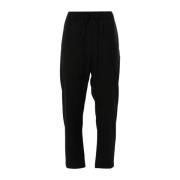 Semicouture Svarta Dragsko Byxor Tapered Ben Black, Dam