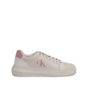 Calvin Klein Vita Sneakers för Kvinnor Aw24 White, Dam