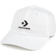 Converse Broderad Star Chevron Baseballkeps Vit White, Unisex