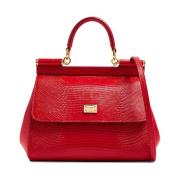 Dolce & Gabbana Stilren axelväska med Bb6003A109587098 Red, Dam