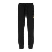 Dolce & Gabbana Svarta bomullsblandade joggers, Stilfull uppgradering ...