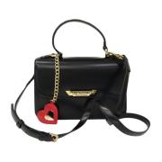 Love Moschino Svarta väskor för stiliga fashionistas Black, Dam