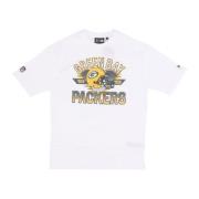 New Era Green Bay Packers Football Tee Oversize White, Herr