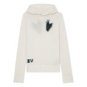 Zadig & Voltaire Hjärtmönstrad Blus White, Dam