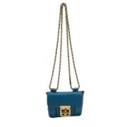 Chloé Pre-owned Pre-owned Laeder crossbodyvskor Blue, Dam