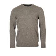 Barbour Round-neck Knitwear Gray, Herr