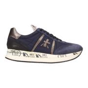 Premiata Stiliga Sneakers för Vardagsbruk Blue, Herr