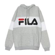 Fila Blockerad Hoodie Ljusgrå Gray, Herr