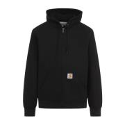 Carhartt Wip Svart Jacka för Män Aw24 Black, Herr