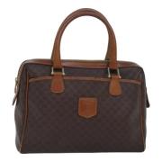 Celine Vintage Pre-owned Laeder handvskor Brown, Dam