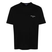 Comme des Garçons Avslappnad Bomull T-shirt Black, Herr