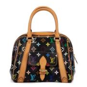 Louis Vuitton Vintage Pre-owned Canvas handvskor Black, Dam