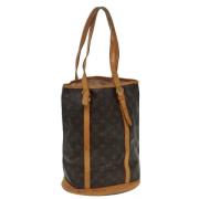 Louis Vuitton Vintage Pre-owned Canvas louis-vuitton-vskor Brown, Dam