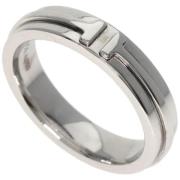 Tiffany & Co. Pre-owned Pre-owned Vitt guld ringar Gray, Dam