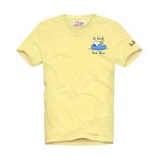 MC2 Saint Barth Kortärmad Peanuts Special Edition T-shirt Yellow, Herr