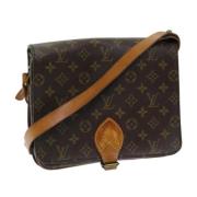 Louis Vuitton Vintage Pre-owned Canvas louis-vuitton-vskor Brown, Dam