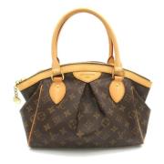 Louis Vuitton Vintage Pre-owned Tyg louis-vuitton-vskor Brown, Dam