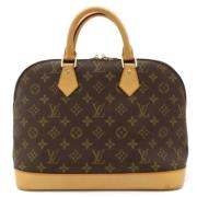 Louis Vuitton Vintage Pre-owned Tyg louis-vuitton-vskor Brown, Dam