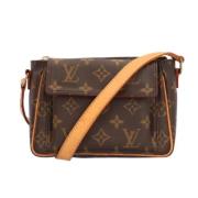 Louis Vuitton Vintage Pre-owned Tyg louis-vuitton-vskor Brown, Dam