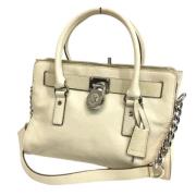 Michael Kors Pre-owned Pre-owned Laeder axelremsvskor White, Dam