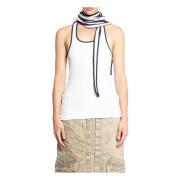 Y/Project Multi Scarf Tank Top White, Dam