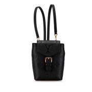 Louis Vuitton Vintage Pre-owned Tyg louis-vuitton-vskor Black, Dam