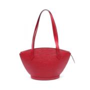 Louis Vuitton Vintage Pre-owned Laeder louis-vuitton-vskor Red, Dam