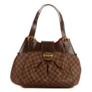 Louis Vuitton Vintage Pre-owned Canvas handvskor Brown, Dam