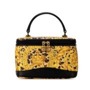 Versace Pre-owned Pre-owned Tyg handvskor Yellow, Dam