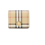 Burberry Stilren Plånbok för Män och Kvinnor Beige, Dam