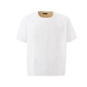 Emporio Armani Stilig Bomullströja White, Dam