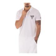 Just Cavalli Herr Logo Polo Skjorta White, Herr