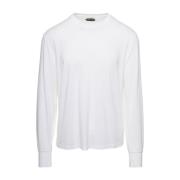 Tom Ford Vita T-shirts och Polos Lyocell White, Herr