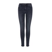 Armani Exchange Blå Skinny Jeans Blue, Dam