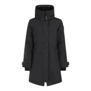 Canada Goose Stilig Parkas för Utomhusäventyr Black, Dam