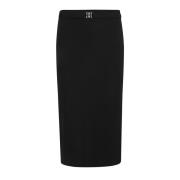 Filippa K Jersey Bälteskjol Black, Dam