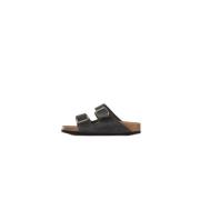 Birkenstock Logo Sidospänne Gummisula Sandaler Green, Herr