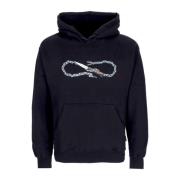 Propaganda Svart Logo Chain Hoodie Black, Herr