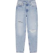 Calvin Klein Vintage High Waist Tapered Leg Jeans Blue, Dam