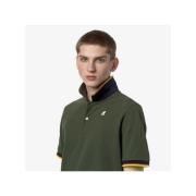 K-Way Stiliga T-shirt och Polo Kollektion Green, Herr