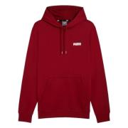 Puma Ess+ 2 Col Liten Log Hoodie Red, Herr