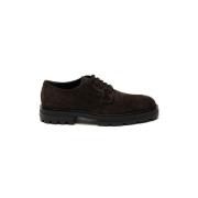 Hogan Bruna Sneakers Derby Stil Brown, Herr